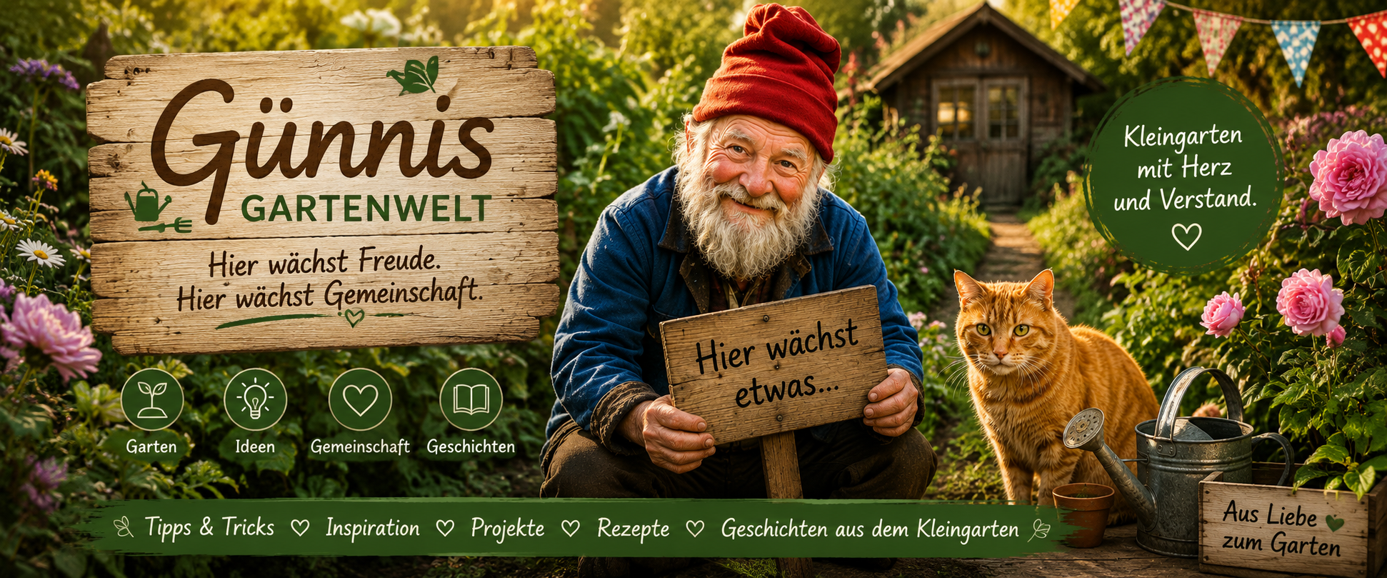 Günnis Gartenwelt – Kleingarten mit Herz